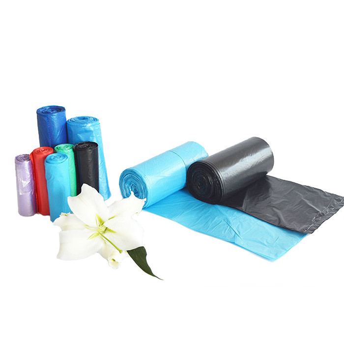 Πιστοποιητικό οκ κομποστοποίηση HDPE σχοινί σκουπιδιών σάκος σε ρόλο για βιομηχανική παραγγελία