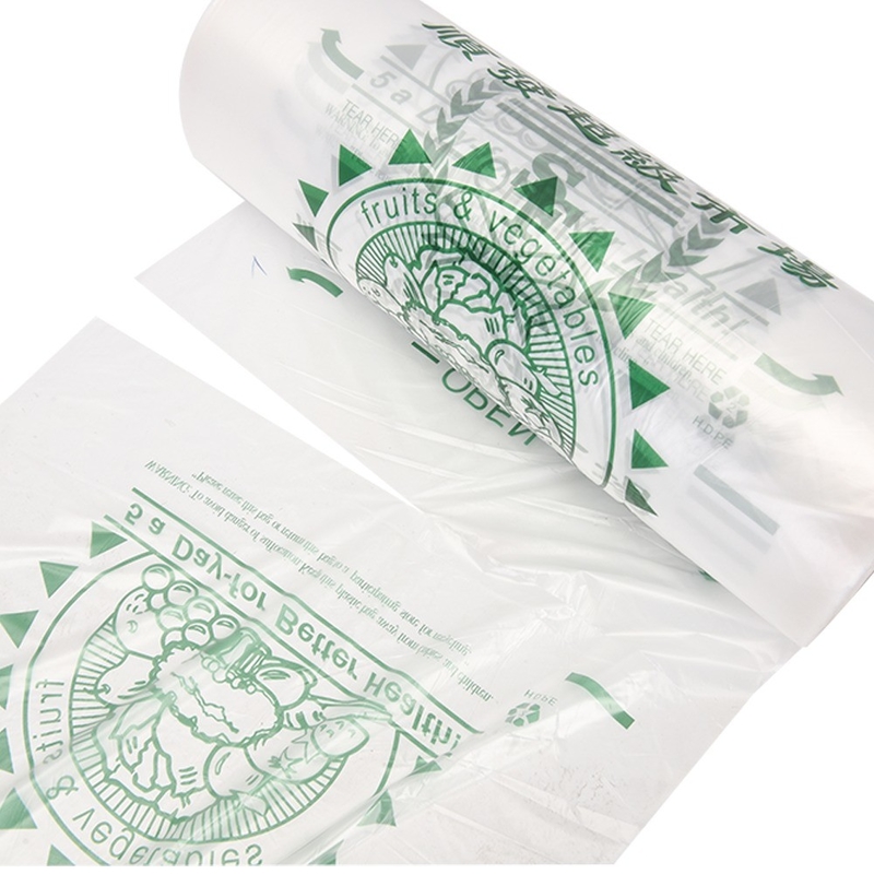 Φλεξοτύπωση HDPE πλαστική τσάντα για ψώνια Custom Gravure εκτύπωση για και φιλικό προς το περιβάλλον